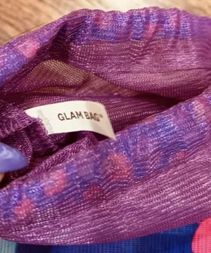 IPSY Glam Purple & Floral Mesh Cosmetic Bags thumbnail 8