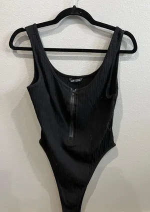 SheIn Black Body Suit thumbnail 1