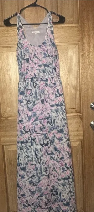 Broadway & brome women’s Maxi Dress - Pink & Blue size 4 thumbnail 1