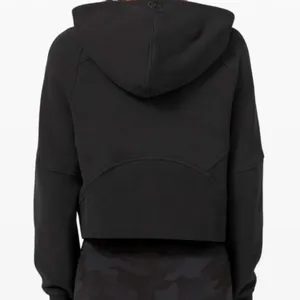 75. Lululemon Scuba Oversized 1/2 Zip Hoodie Black thumbnail 2