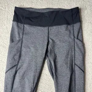 Women's Lululemon 8 Speed Up Right Weathered‎ Grey Athletic Leggings Pockets thumbnail 2