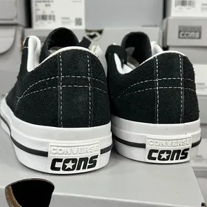 Converse Men's Black Trainers thumbnail 7