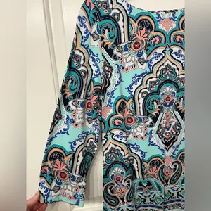 Charter Club Multicolor Paisley Top thumbnail 5