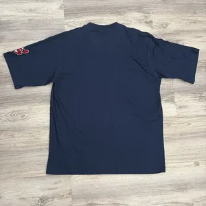 Lee Blue & Red Cleveland Indians Short Sleeve 100% Cotton Women's T-Shirt Size M thumbnail 3