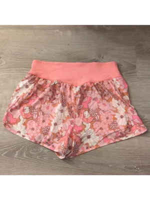 Aerie Offline 2 In 1 Pink Floral Shorts Size Large thumbnail 11