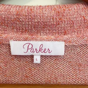 PARKER (Revolve) McKenna Linen Blend Lightweight Sweater Large L thumbnail 3