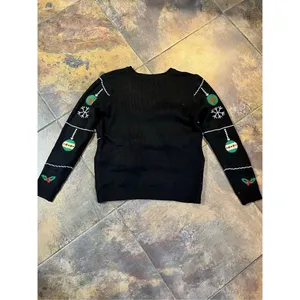 NO BO No Boundaries Christmas Sweater XL 15-17 thumbnail 9