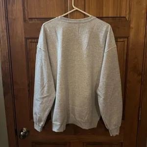 Gildan Detroit Lions sweatshirt! NFL gray sequin bedazzled logo crewneck size XL! thumbnail 6