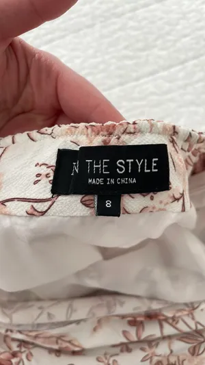 In The Style Mini Dress Floral thumbnail 5