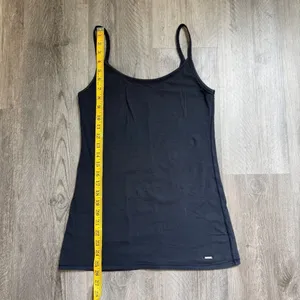 Abercrombie & Fitch Long Tank Navy XS Stretchy Retro thumbnail 8