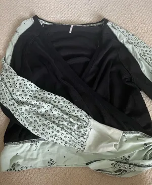 Patterned Free People Top thumbnail 1