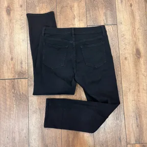 Quince High Rise Black Straight Leg Jeans Women's Size 28 Stretch Minimalist thumbnail 5