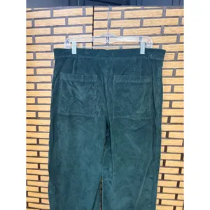 Madewell Dark‎ Green Corduroy Emmett Wide Leg Pants Size 32 thumbnail 6