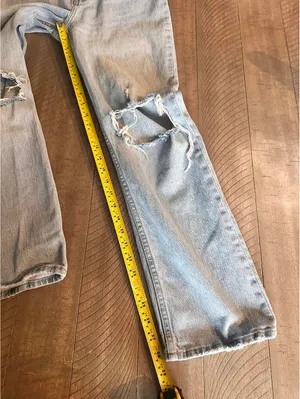 Abercrombie & Fitch The 90’s Straight Ultra High Rise Curve Jeans Women’s 26/2S thumbnail 11