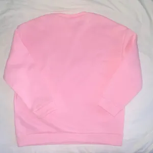 baby pink oversized sweatshirt wellness thumbnail 2