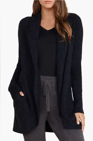 Barefoot Dreams Bamboo Chic Lite Circle Cardigan Size L/XL Blue Style 452 Cozy thumbnail 1