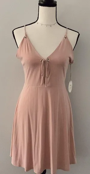 Boutique Pink Dress thumbnail 1