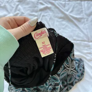 Vintage 90s Candies Womens Medium Baby Doll Cami Y2K Grunge Indie Coquette Black thumbnail 7