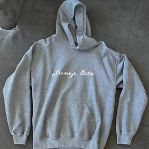 Gildan Graphic Gray Hoodie thumbnail 1