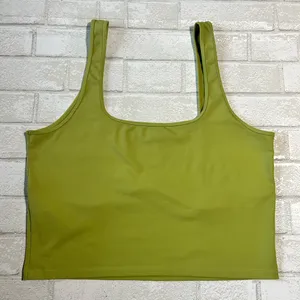 Abercrombie & Fitch Olive Tank Top thumbnail 2
