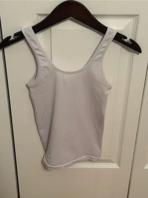 Athleta Renew Seamless Scoop Tank in White thumbnail 2