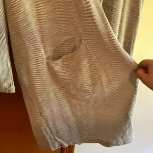 Anthropologie DONNI. Ribbed Sandwash Open Cardigan thumbnail 5