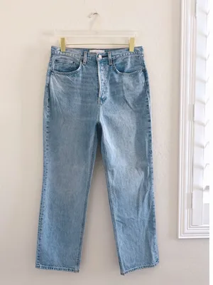 Aritzia Denim Forum Joni High Rise Loose Jeans Size 29L thumbnail 7
