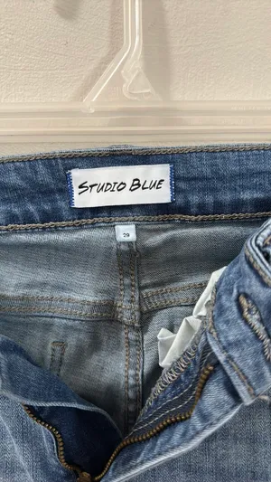 Ripped skinny jeans Studio Blue thumbnail 4