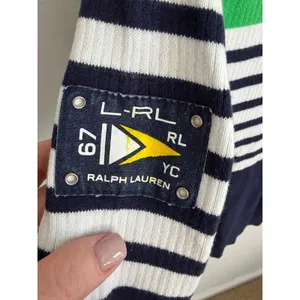 Vintage Lauren Active by Ralph Lauren quarter-zip ribbed sweater thumbnail 4