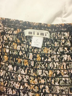 Mi Ami Francesca's floral midi dress size large thumbnail 2
