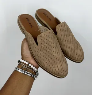 Indigo Road Tan Boho Flat Loafers Shoes Women's Size 7 thumbnail 1