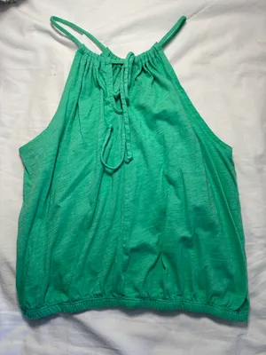 Z Supply Green  Halter Tank thumbnail 2