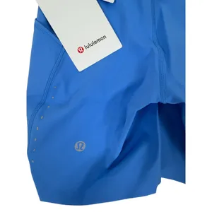 NWT Lululemon Blue High-Rise Athletic Shorts - Size 2 thumbnail 4
