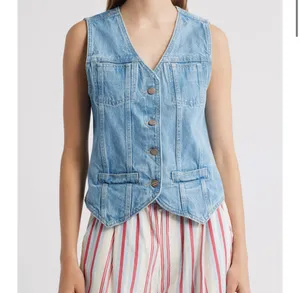 Nordstrom Damson Madder Helly Denim Vest thumbnail 3