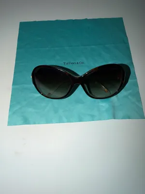 Tiffany & Co. TF 4089B - 81343B Havana / Blue | Sunglasses Woman thumbnail 3