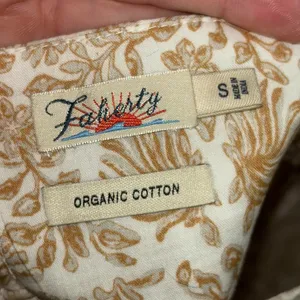 Faherty Ozette Vines Tank Top Floral Organic Cotton Square Neck thumbnail 5