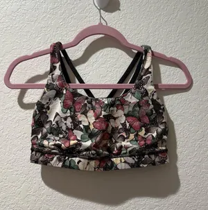 lululemon athletica Butterfly Print Sports Bra thumbnail 1