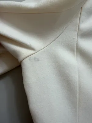 Daily Drills Blazer Single Button Relaxed Fit Cream Size XS / S thumbnail 9