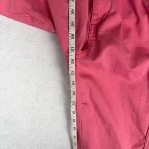 Risen Jeans Twill Jogger Pants Juniors 7/28 Pink RDP5242 Elastic Ankle Stretch thumbnail 7