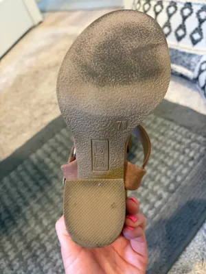 4 inch Muave heels Brown Size 7 thumbnail 3