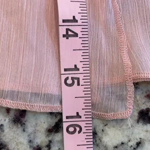BUBISH Revolve Charlotte Sheer Maxi‎ Dress in Blush Size Medium thumbnail 11