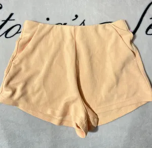 Lululemon Ribbed Softstreme High-Rise Short 2" Peach Bellini thumbnail 2