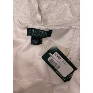 Ralph Lauren Ivory Lace Dress New With Tags Size 2 thumbnail 3