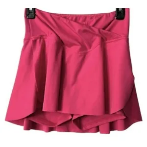 Barbie Pink Athletic Skort S with‎ 2 Pockets Workout Running Gym Flirty Flouncy thumbnail 1