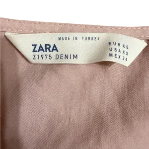 ZARA Pink Button‎ Front Midi Dress Women Soft Girly Cottagecore Feminine Sz XS thumbnail 4