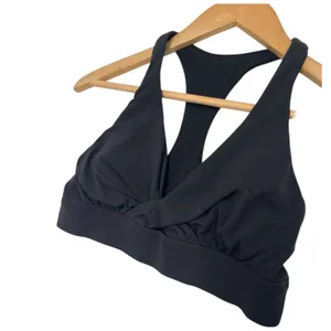 Lululemon Sweet Awakenings Sports Bra Womens 6 Black Athletic Yoga Running thumbnail 4