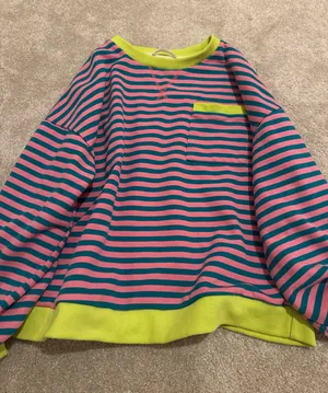 striped sweatshirt Multiple Size M thumbnail 1