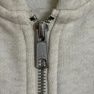 Aerie Women Medium Oatmeal Heather Sherpa Lined Hood Full Zip‎ Hoodie Sweatshirt thumbnail 4