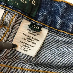 Lauren Jeans Ralph Lauren Womens Mom Jeans Cotton 12 Petite thumbnail 5