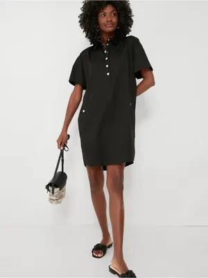 Tuckernuck Pomander Place Oakley Black Short-Sleeve Dress thumbnail 2